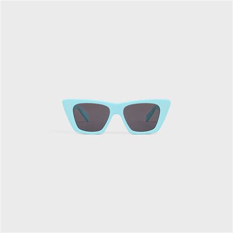 celine lin sky blue|CAT EYE S187 SUNGLASSES IN ACETATE .